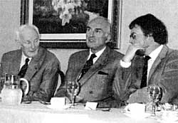 Mr Neville Hoskins, Mr Geoffrey Bond, Professor John Beckett.